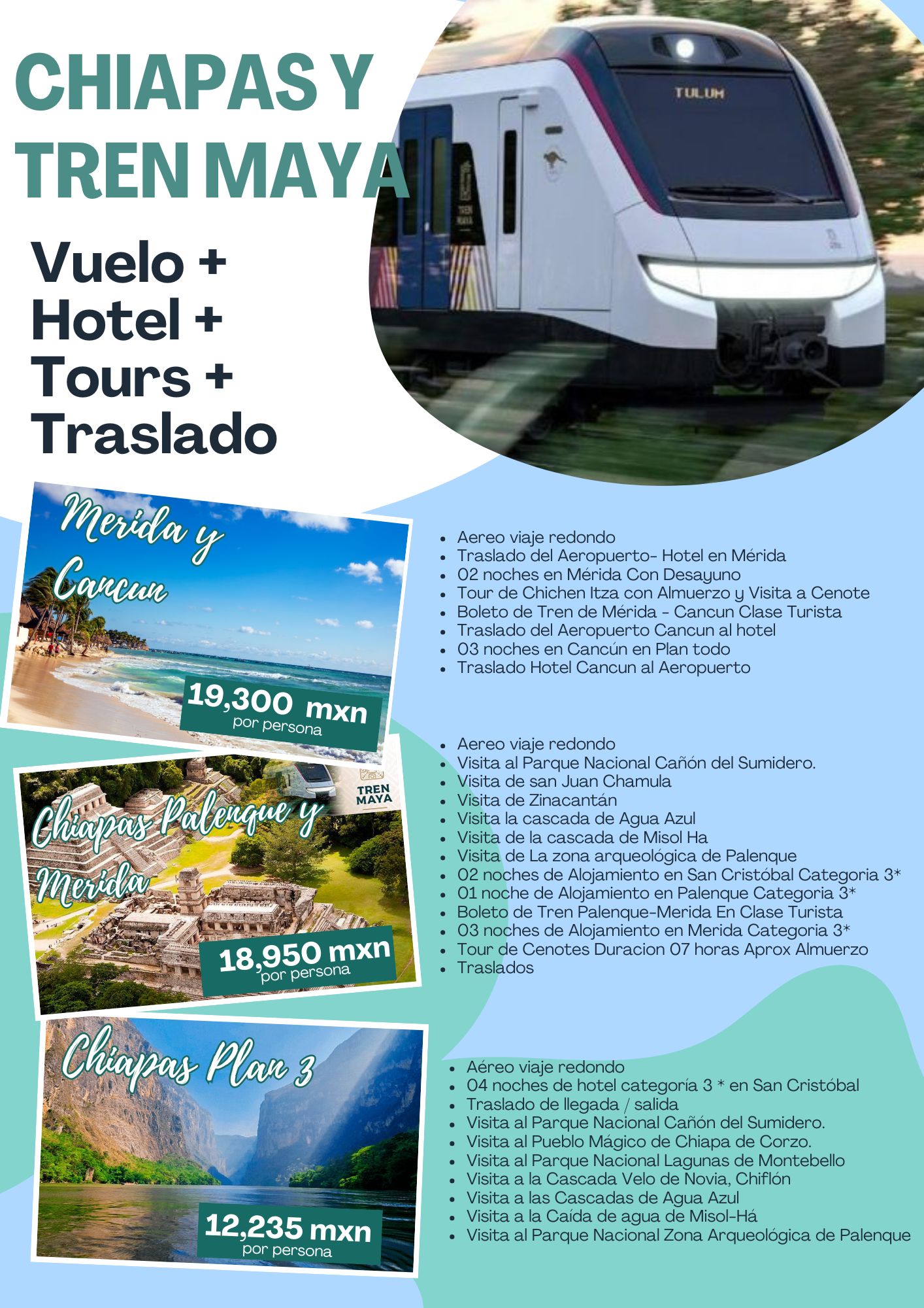 CHIAPAS Y TREN MAYA